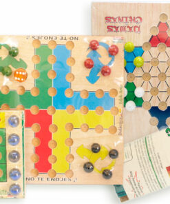 4 Juegos de mesa de madera Edu - Wiwi juegos de mayoreo
