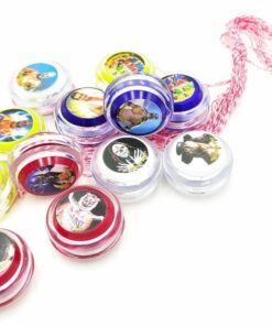 Yoyo pack de 12 con alma de metal y cuerdas incluidas!