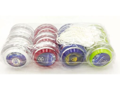 Yoyo pack de 12 con alma de metal y cuerdas incluidas! - Imagen 3