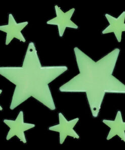Stars Glow in the dark 12 piezas-Wiwi de mayoreo