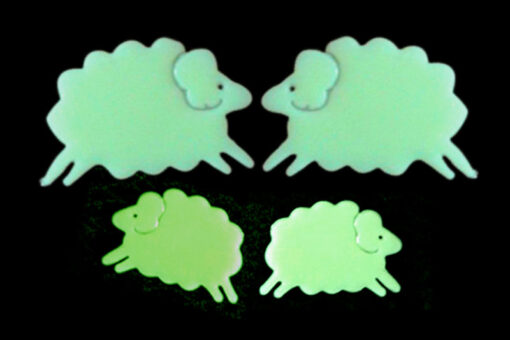 Contando Ovejas Glow in the dark 12 piezas-Wiwi mayoreo